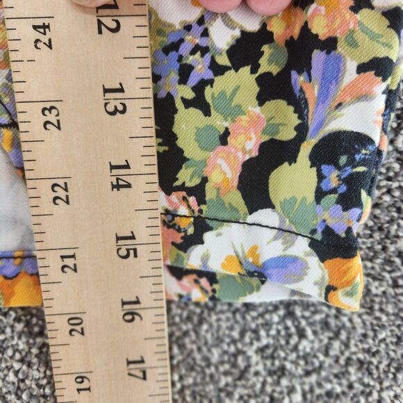 Wild Fable NWT Size 2 Floral Straight Pencil Knee Length Skirt - Picture 5 of 8